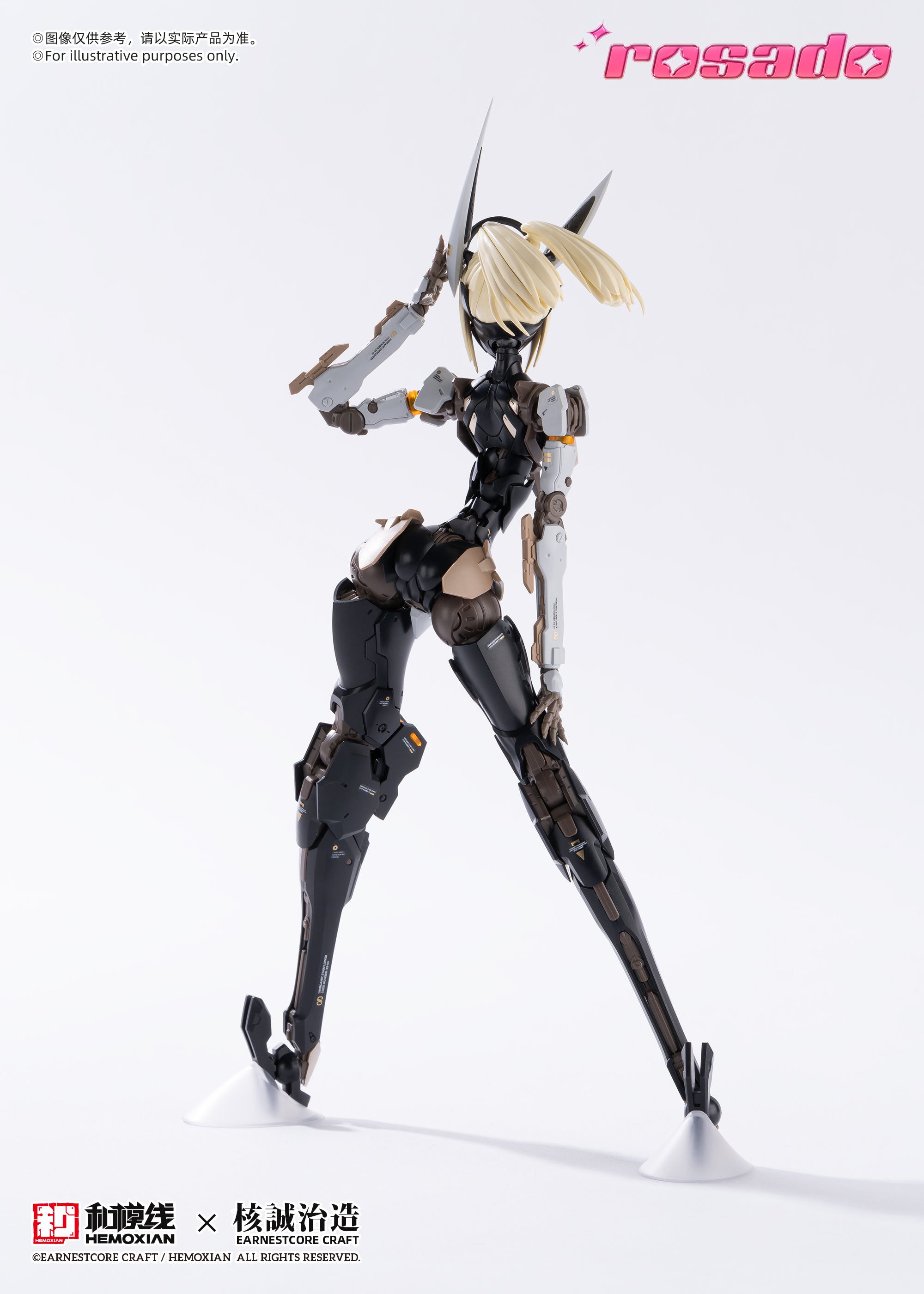 NONZERO STUDIO (Hemoxian) Hemoxian X Earnestcore Craft 1/10 Rosado Starflower Lily MK3 Model Kit