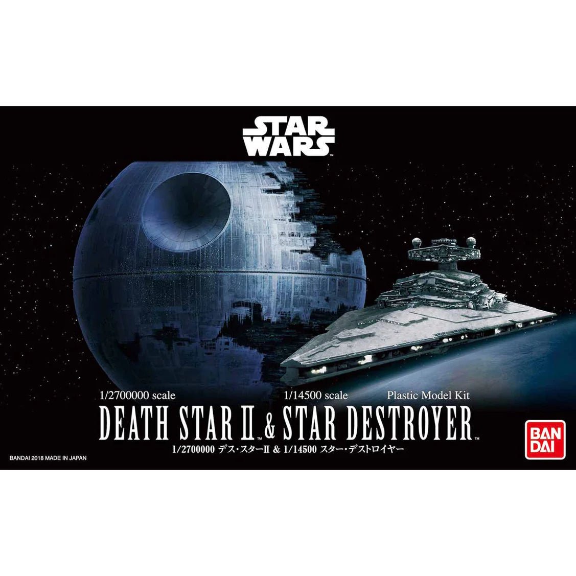 1/2,700,000 DEATH STAR II & 1/14,500 STAR DESTROYER - Gundam Extra - Your BEST Gunpla Supplier