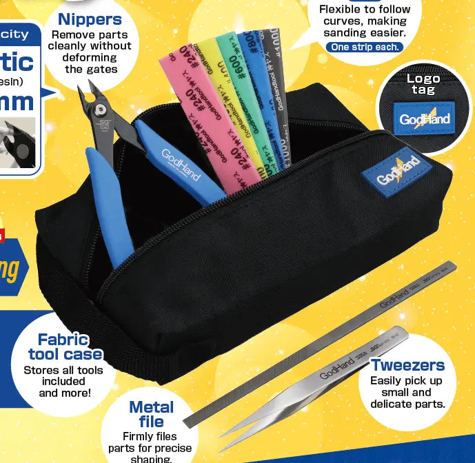 (Pre-Order) ETA Q1 2026 - GodHand Model-Builder’s Starter Tool Set