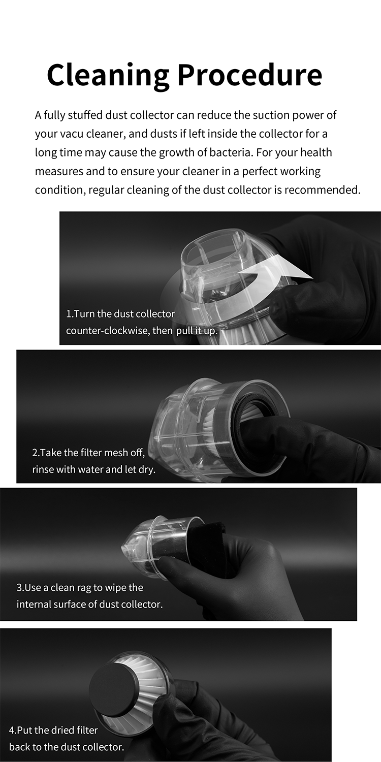 DSPIAE Portable Handheld Vacuum Cleaner