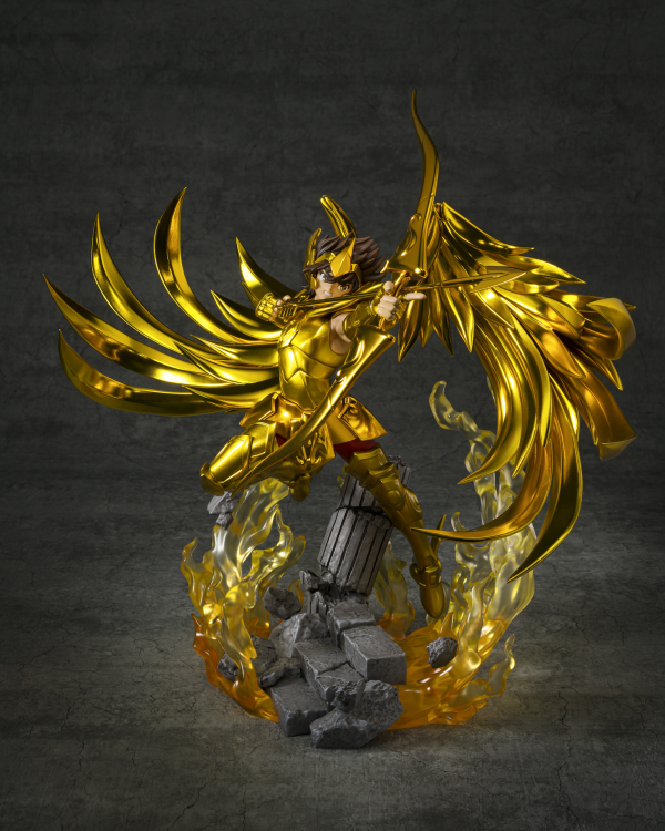 Bandai Hobby SAGITTARIUS SEIYA "SAINT SEIYA", TAMASHII NATIONS Figuarts Zero Touche Métallique