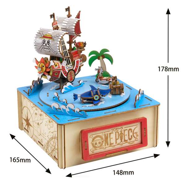 ki-gu-mi ONE PIECE Straw Hat Crew with Music Box