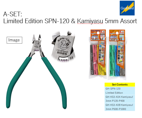 GodHand 2025LNY-A set Limited Edition SPN-120 & Kamiyasu 5mm Assort