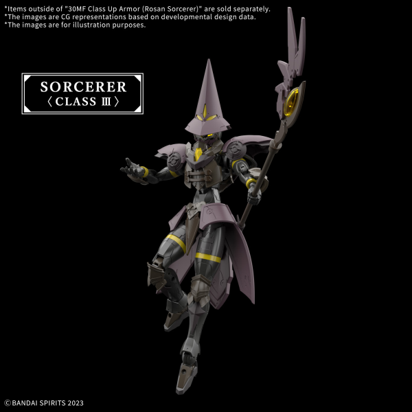 Bandai Hobby 30MF CLASS UP ARMOR(ROSAN SORCERER)(2025)