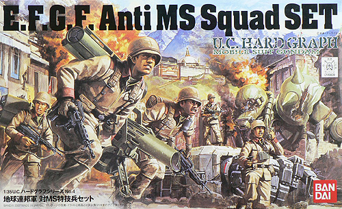 Bandai Hobby E.F.G.F Anti MS Squad Set