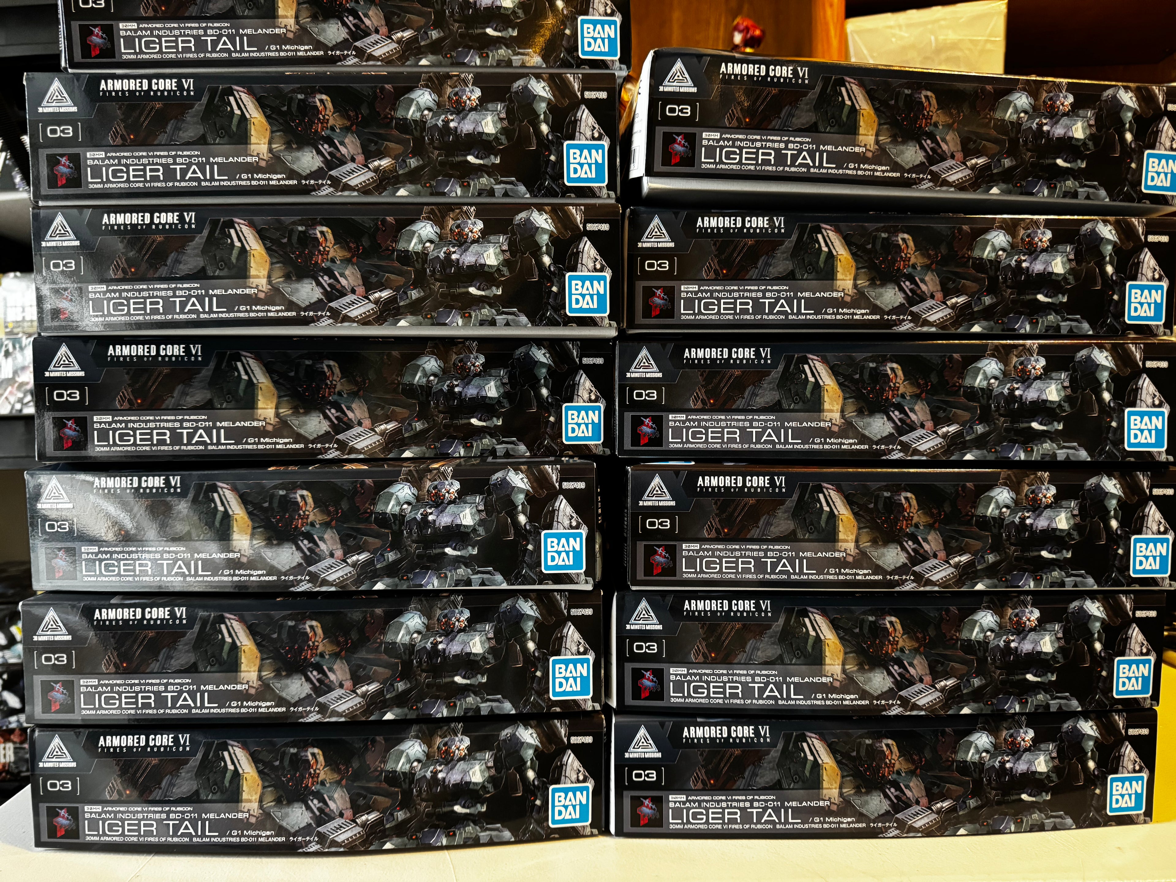 Bandai Hobby ARMORED CORE Ⅵ FIRES OF RUBICON BALAM INDUSTRIES BD-011 MELANDER LIGER TAIL(2024) (Damaged Box)