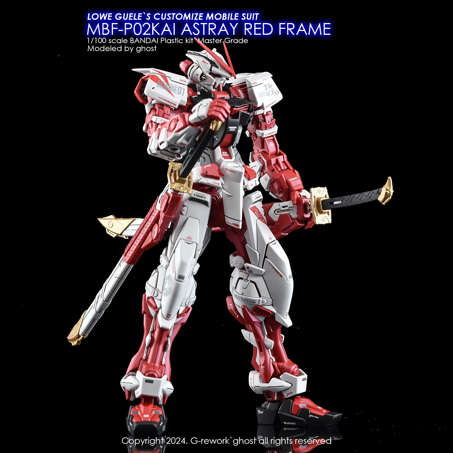 G-Rework MG ASTRAY RED FRAME Kai