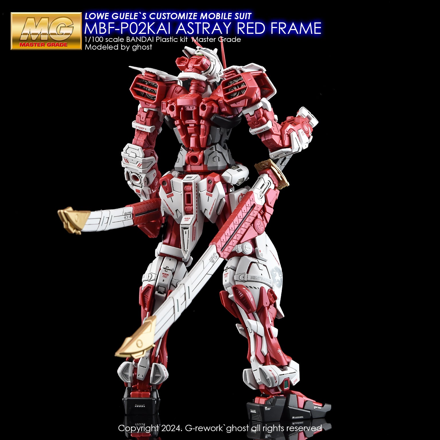 G-Rework MG ASTRAY RED FRAME Kai