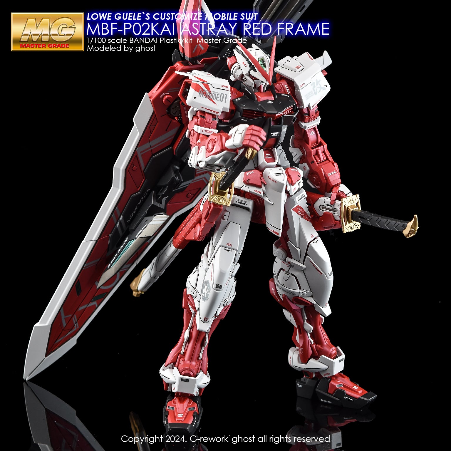 G-Rework MG ASTRAY RED FRAME Kai