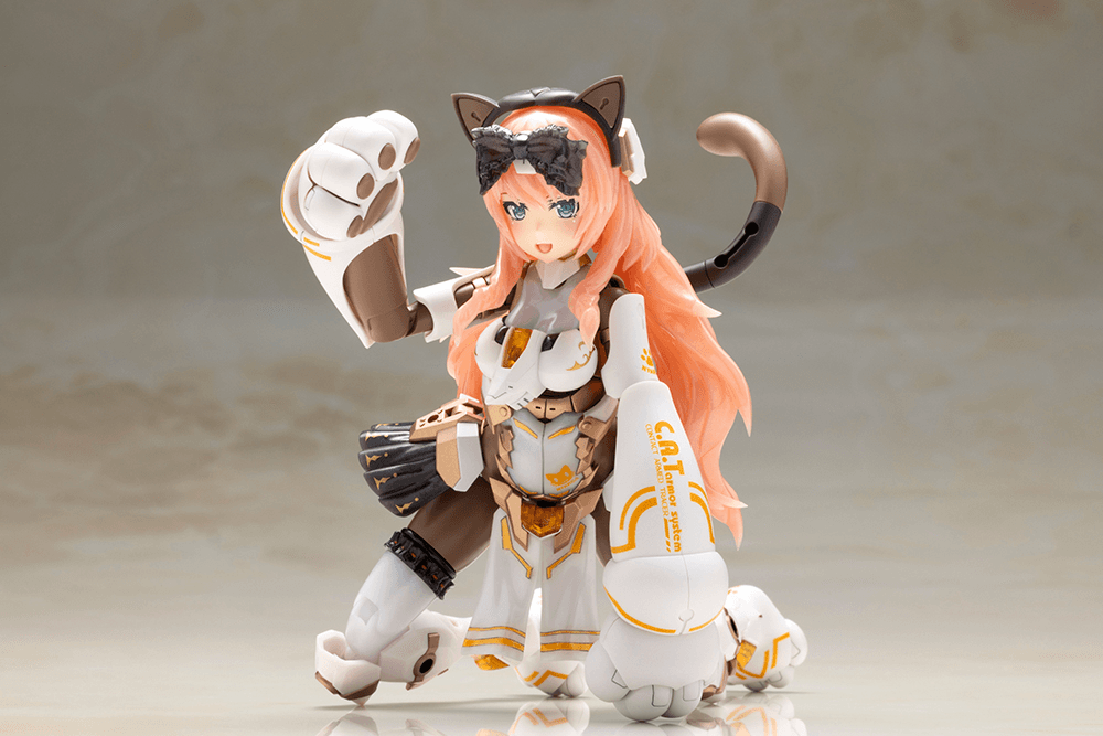 (Pre-Order) ETA Q3 2026 - KOTOBUKIYA - FRAME ARMS GIRL - DURGA I 〈CAT ARMOR Ver. -Calico-〉