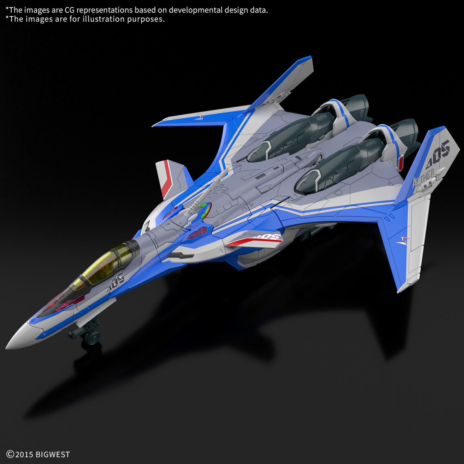 (Pre-Order Closed) ETA Sep-Oct HG 1/100 VF-31J SIEGFRIED (HAYATE IMMELMANN USE)