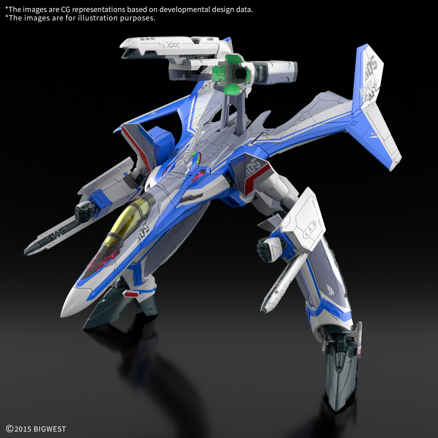 (Pre-Order Closed) ETA Sep-Oct HG 1/100 VF-31J SIEGFRIED (HAYATE IMMELMANN USE)