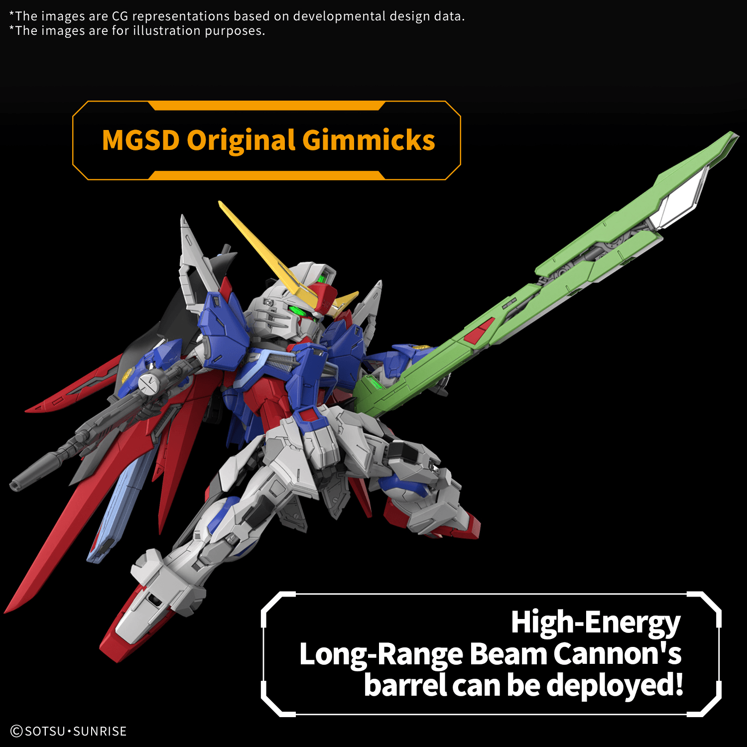 (Pre-Order Closed) ETA Apr-May 2026 Bandai Hobby MGSD DESTINY GUNDAM