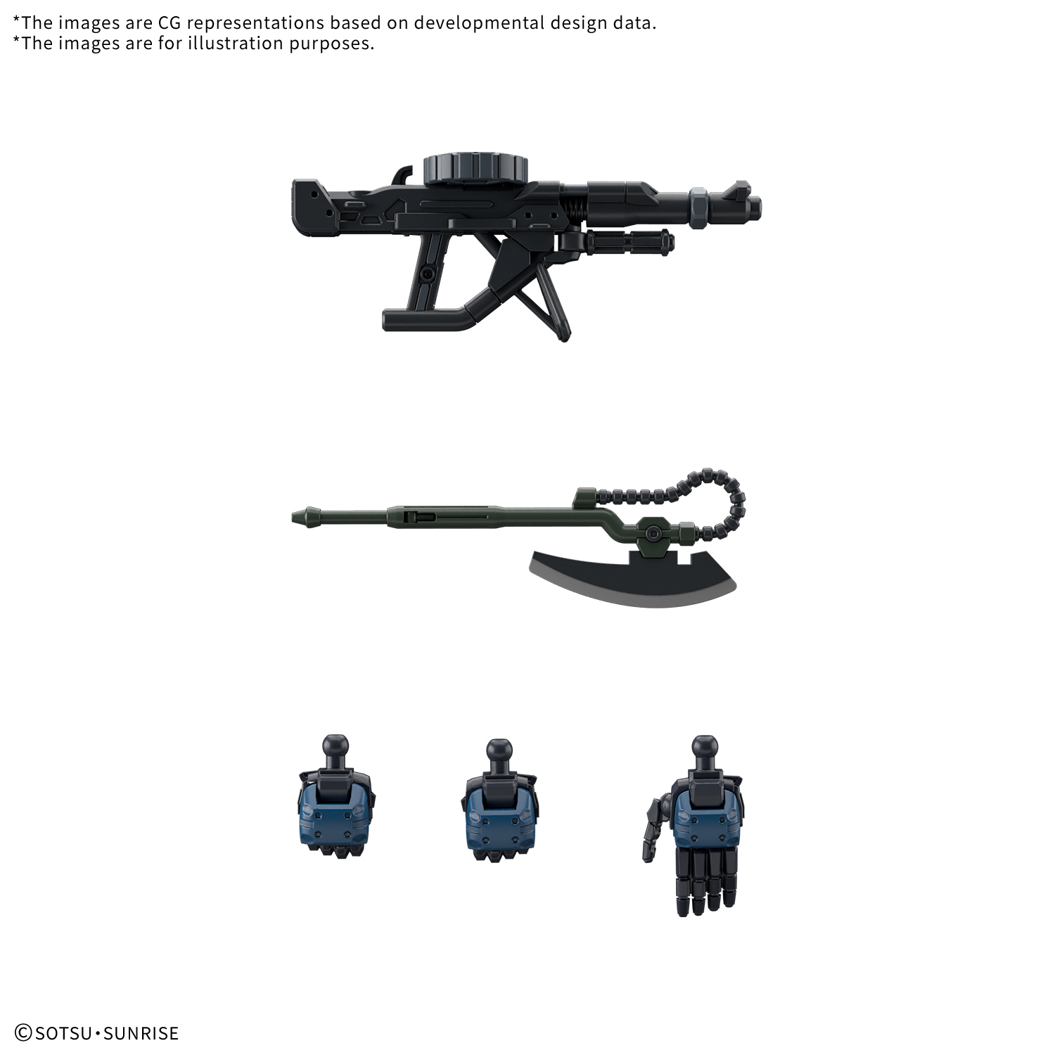 Bandai Hobby HGGQX 02 1/144 POLICE ZAKU(2025)