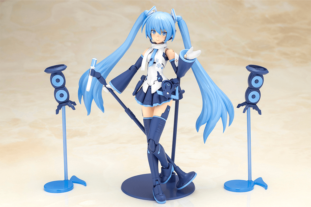 (Pre-Order) ETA Q3 2026 - KOTOBUKIYA FRAME MUSIC GIRL SNOW MIKU ANOTHER COLOR VER.