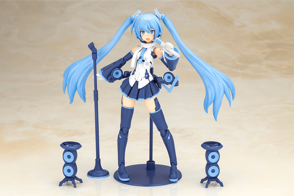 (Pre-Order) ETA Q3 2026 - KOTOBUKIYA FRAME MUSIC GIRL SNOW MIKU ANOTHER COLOR VER.