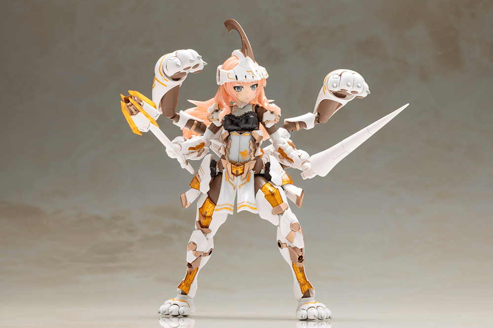 (Pre-Order) ETA Q3 2026 - KOTOBUKIYA - FRAME ARMS GIRL - DURGA I 〈CAT ARMOR Ver. -Calico-〉