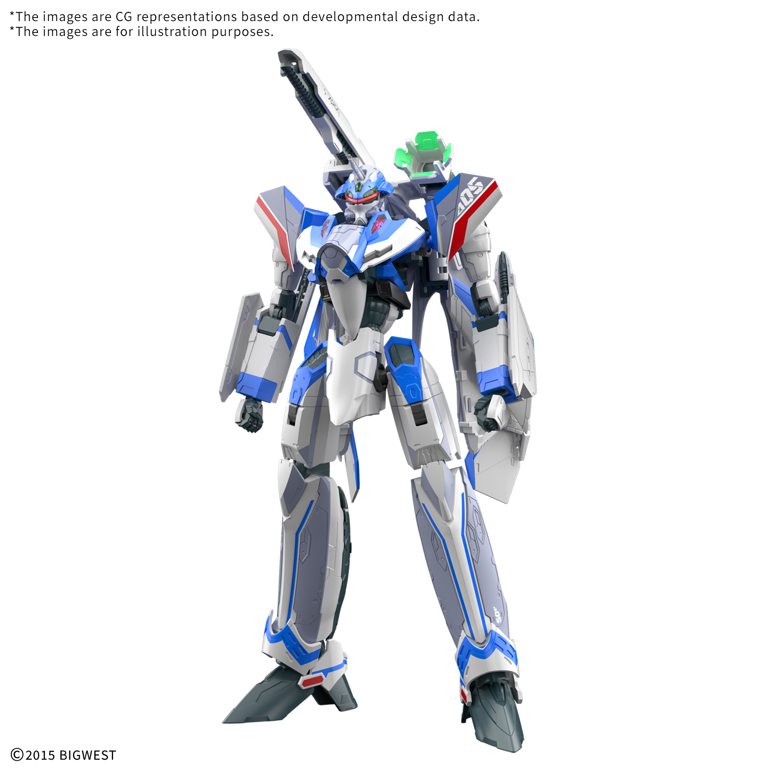 (Pre-Order Closed) ETA Sep-Oct HG 1/100 VF-31J SIEGFRIED (HAYATE IMMELMANN USE)