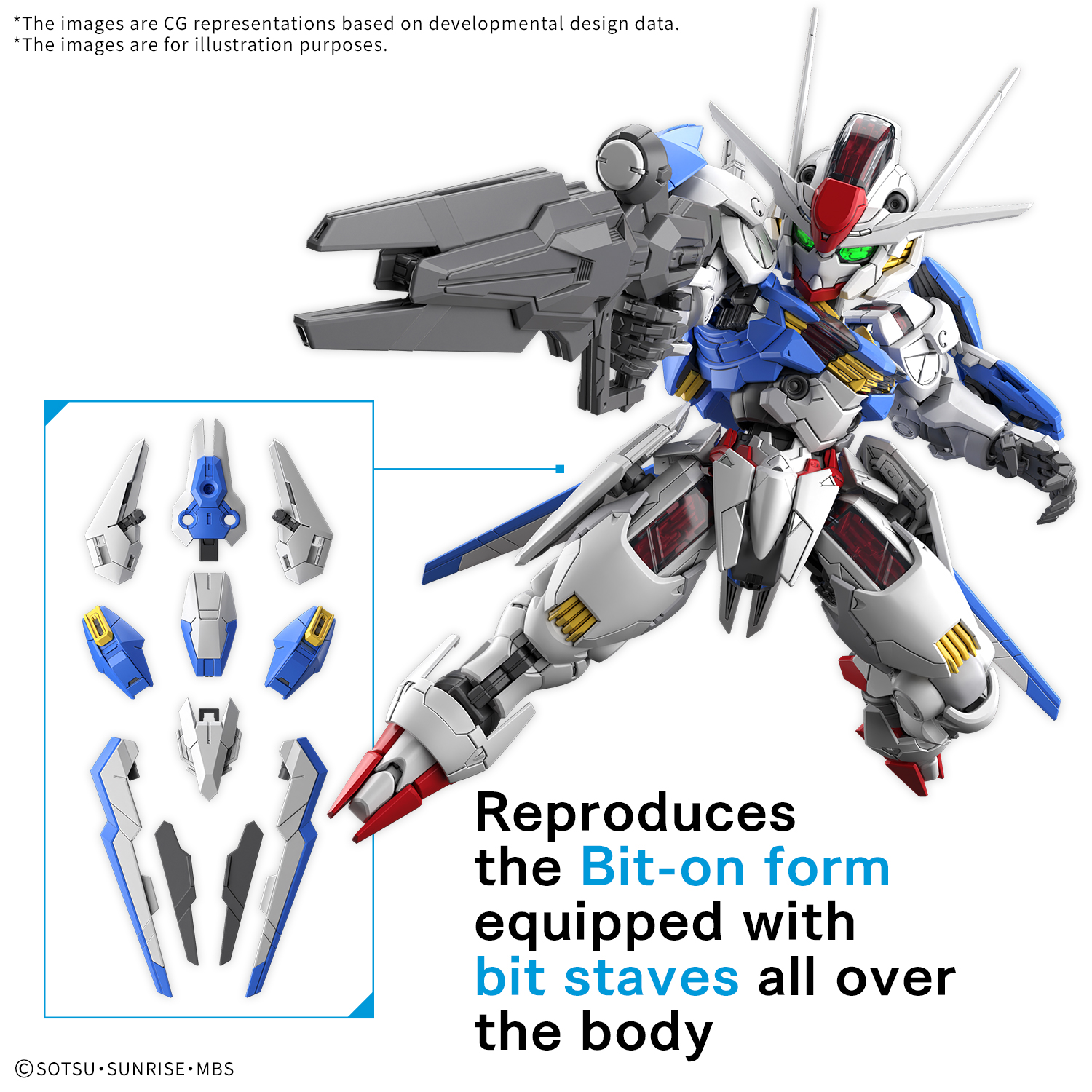 Bandai Hobby Master Grade MGSD GUNDAM AERIAL(2025)