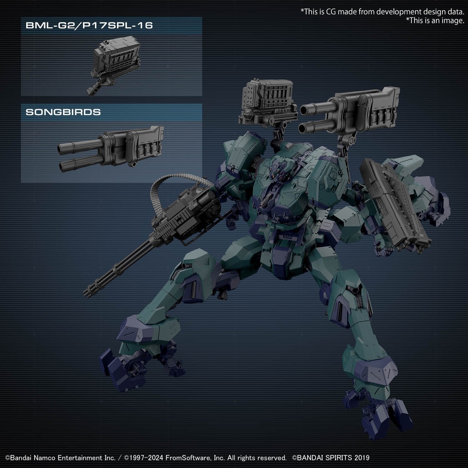 ARMORED CORE Ⅵ FIRES OF RUBICON BALAM INDUSTRIES BD - 011 MELANDER LIGER TAIL(2024) (Damaged Box) - Gundam Extra - Your BEST Gunpla Supplier