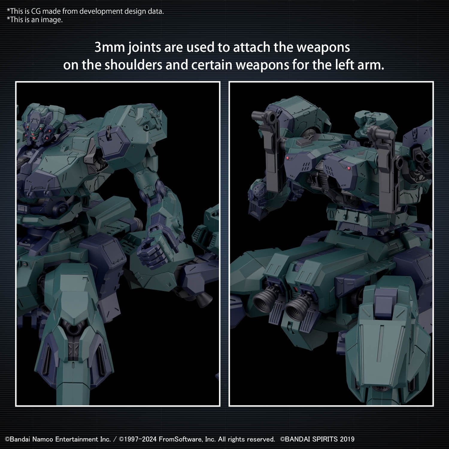 ARMORED CORE Ⅵ FIRES OF RUBICON BALAM INDUSTRIES BD - 011 MELANDER LIGER TAIL(2024) (Damaged Box) - Gundam Extra - Your BEST Gunpla Supplier
