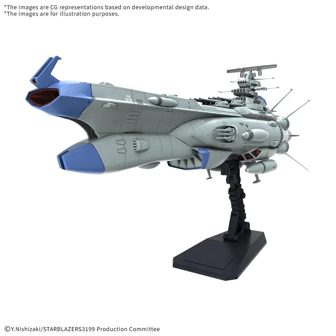 (Pre-Order) ETA July-Aug 2026 1/1000 BB-101 ARIZONA CLASS SPACE BATTLE SHIP ARIZONA