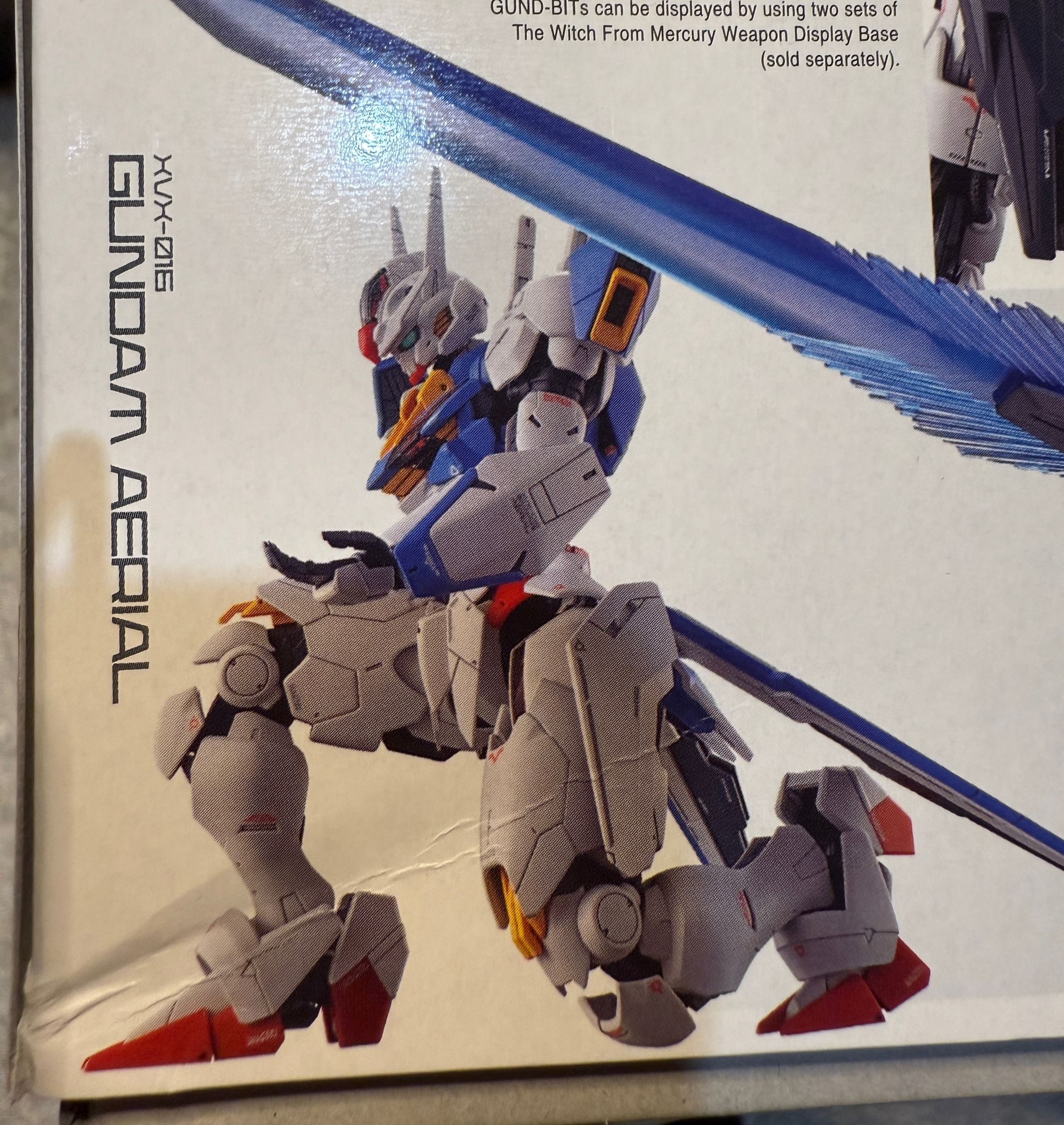 FULL MECHANICS (FM) 1/100 GUNDAM AERIAL (2023) (Slightly Damaged Box, runner perfect condition)