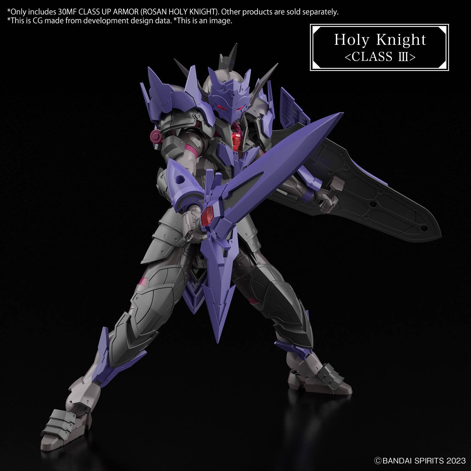 BANDAI Hobby 30MF CLASS UP ARMOR (ROSAN HOLY KNIGHT) - Gundam Extra - Your BEST Gunpla Supplier