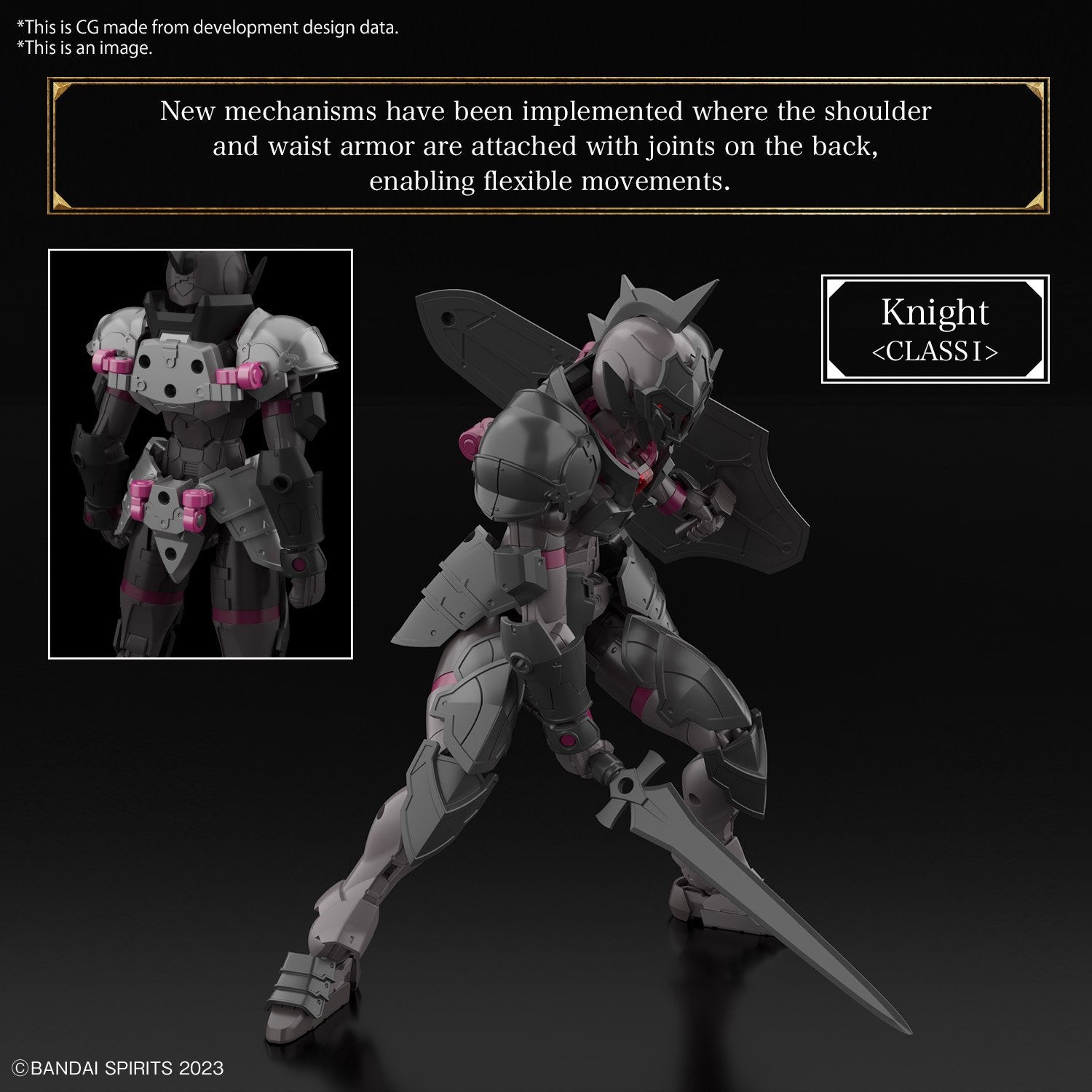 BANDAI Hobby 30MF ROSAN KNIGHT - Gundam Extra - Your BEST Gunpla Supplier