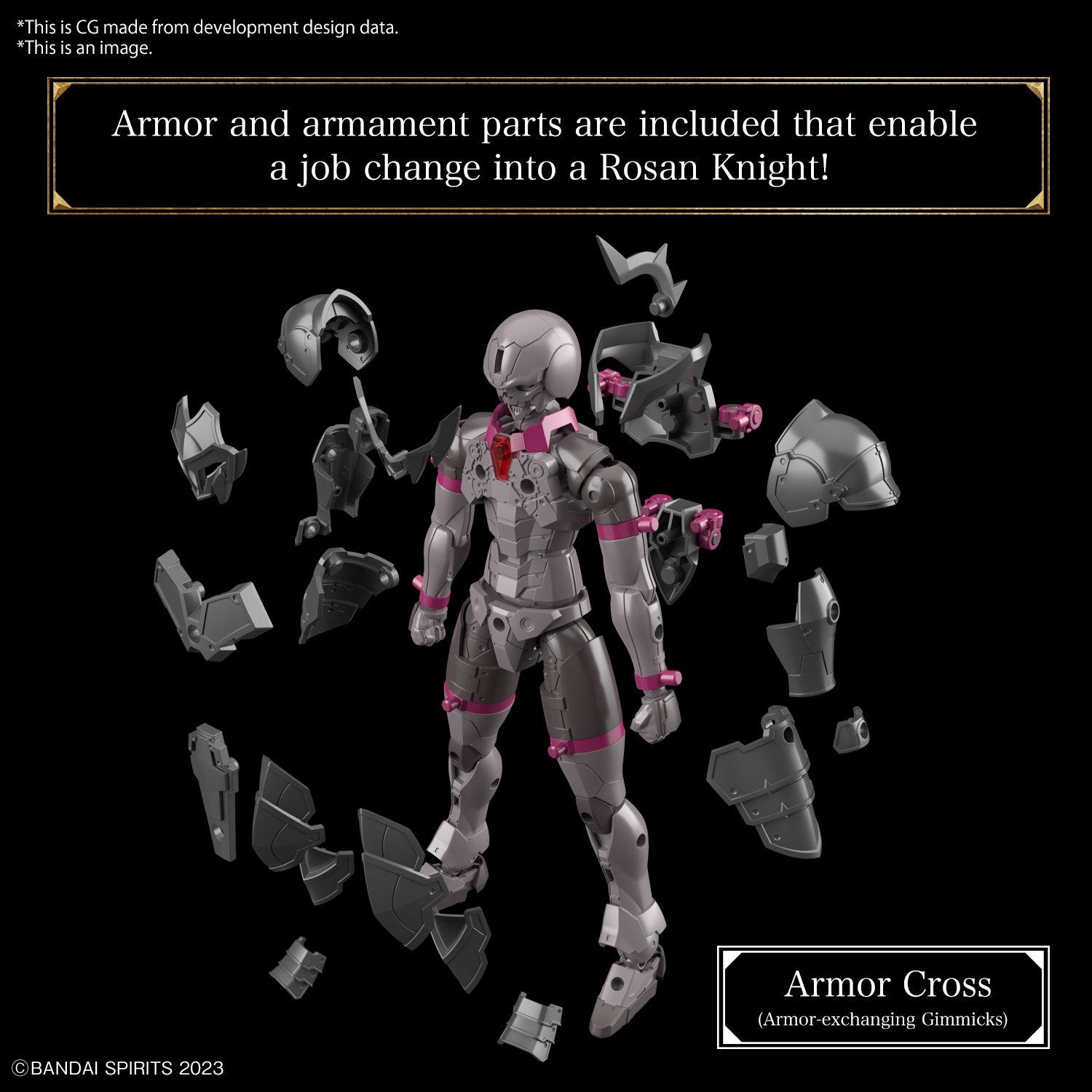 BANDAI Hobby 30MF ROSAN KNIGHT - Gundam Extra - Your BEST Gunpla Supplier