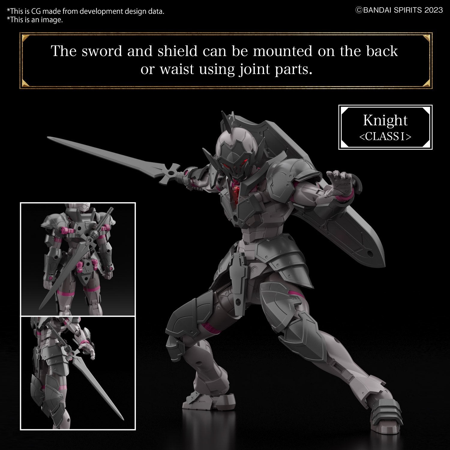 BANDAI Hobby 30MF ROSAN KNIGHT - Gundam Extra - Your BEST Gunpla Supplier