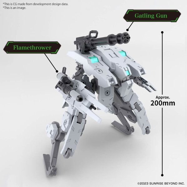 BANDAI Hobby HG 1/72 BUNYIP GINGA - Gundam Extra - Your BEST Gunpla Supplier