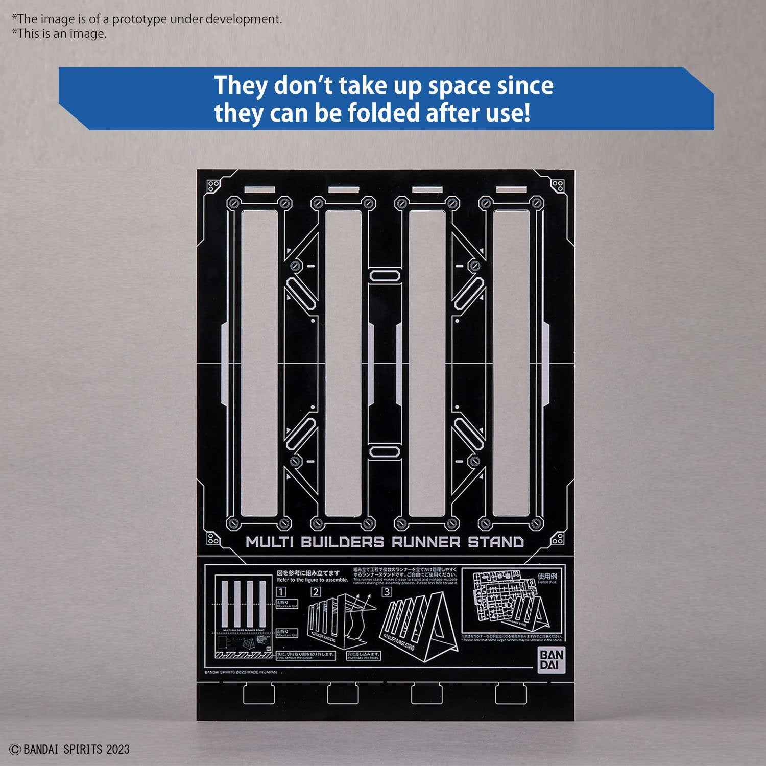 BANDAI MULTI BUILDERS RUNNER STAND - Gundam Extra - Your BEST Gunpla Supplier