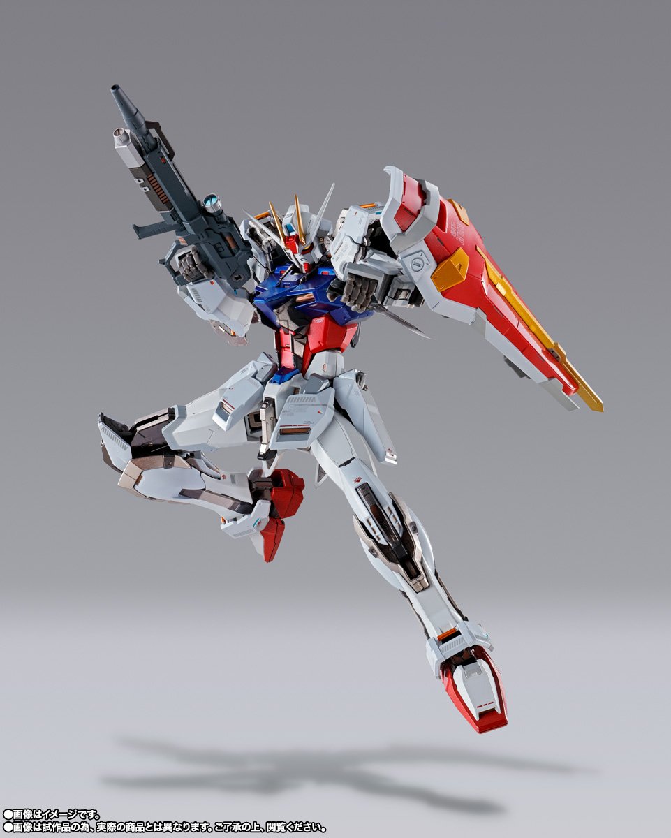 BANDAI Toy Strike Gundam - Heliopolis Roll Out Ver. - Mobile Suit Gundam Seed, Bandai Spirits Metal Build (Tamashii Nations Store Exclusive) - Gundam Extra - Your BEST Gunpla Supplier