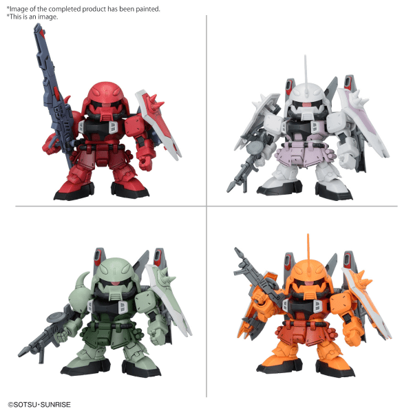 Bandai Hobby BB SENSHI ZGMF ZAKU SERIES SET – Gundam Extra
