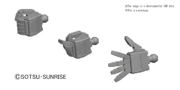 Builders Parts - HD 1/144 MS Hand 03 (EFSF Small) - Gundam Extra - Your BEST Gunpla Supplier