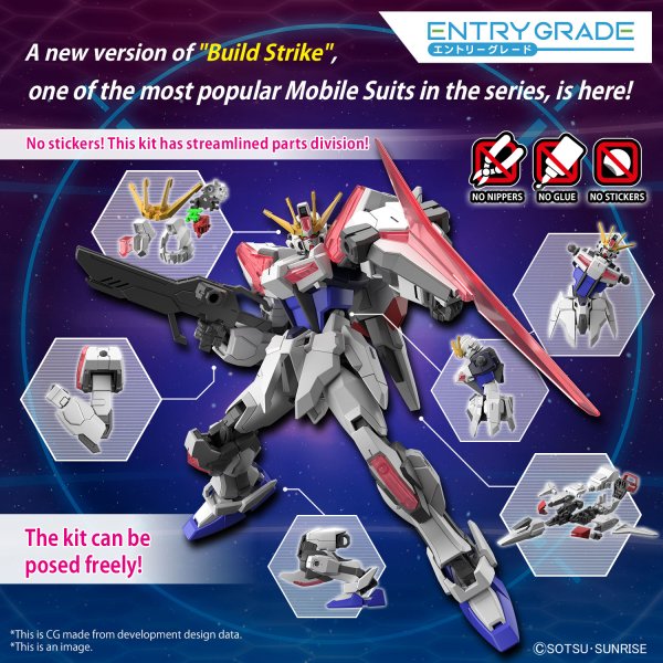 ENTRY GRADE 1/144 BUILD STRIKE EXCEED GALAXY - Gundam Extra - Your BEST Gunpla Supplier