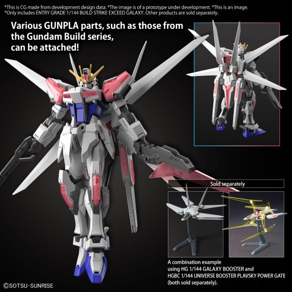 ENTRY GRADE 1/144 BUILD STRIKE EXCEED GALAXY - Gundam Extra - Your BEST Gunpla Supplier