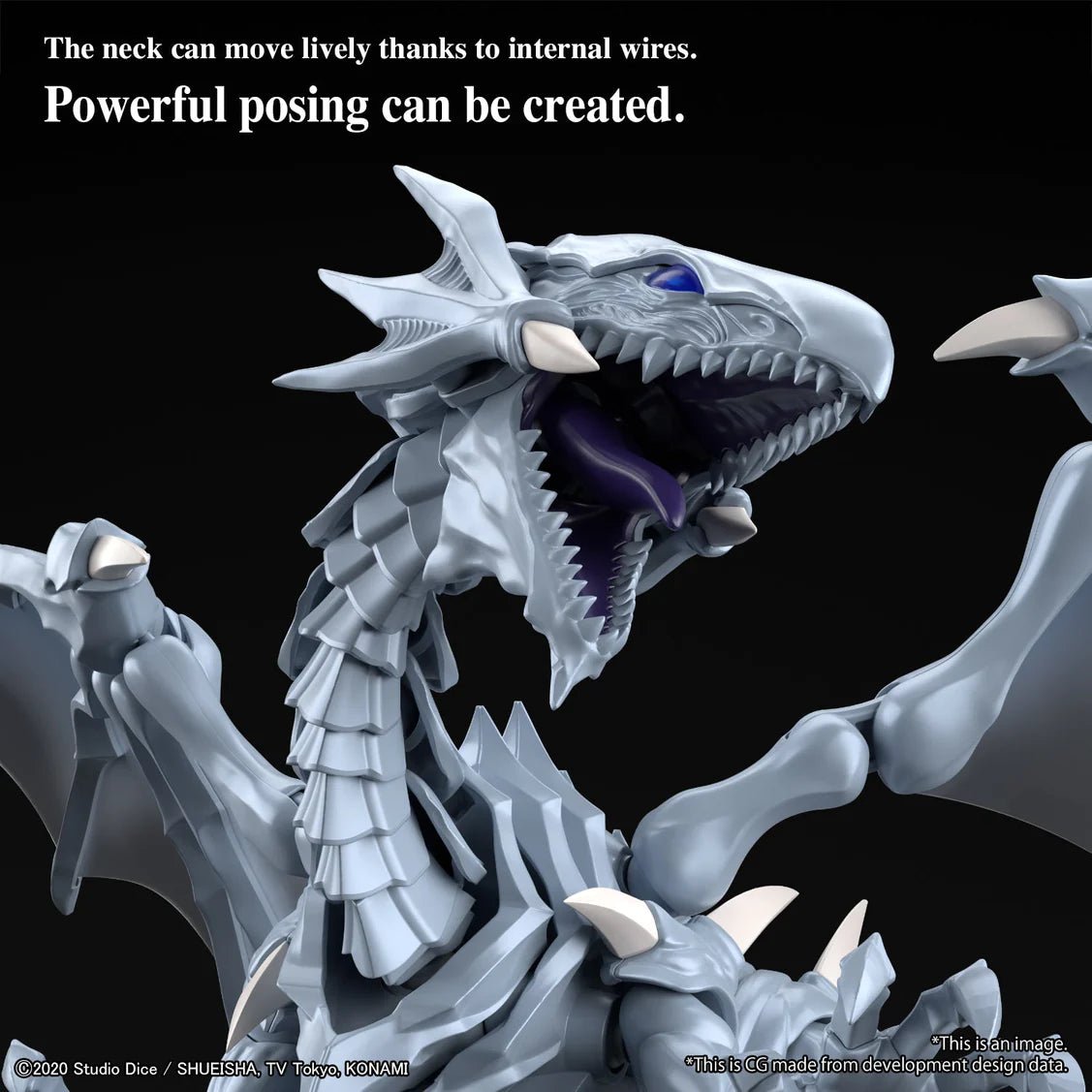 Figure - rise Standard Amplified Blue - Eyes White Dragon - Gundam Extra - Your BEST Gunpla Supplier