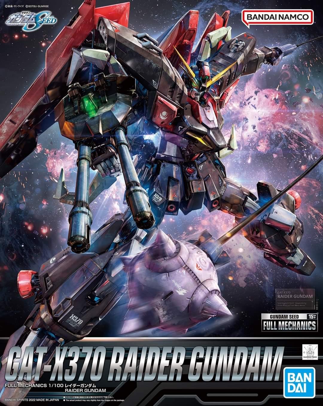 Full Mechanics(FM) 1/100 Raider Gundam (2022) - Gundam Extra - Your BEST Gunpla Supplier