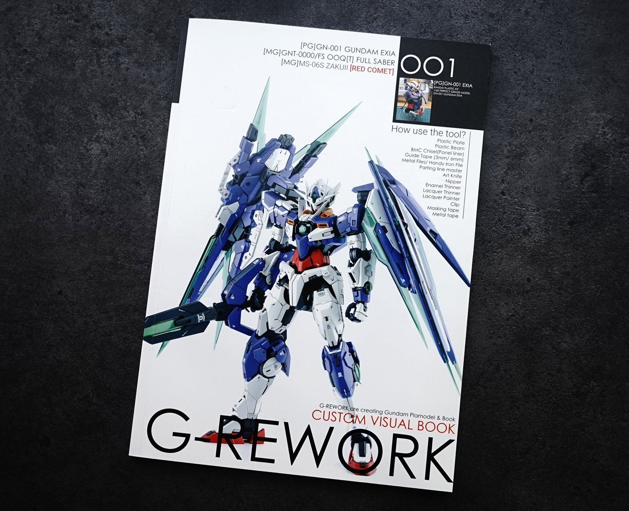 G - REWORK CUSTOM VISUAL BOOK 001 - Gundam Extra - Your BEST Gunpla Supplier