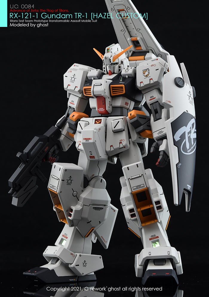 HG Gundam TR-1 (Hazel Custom)　　完成品ジャンク HG Gundam TR-1 (Hazel Custom) 完成品ジャンク