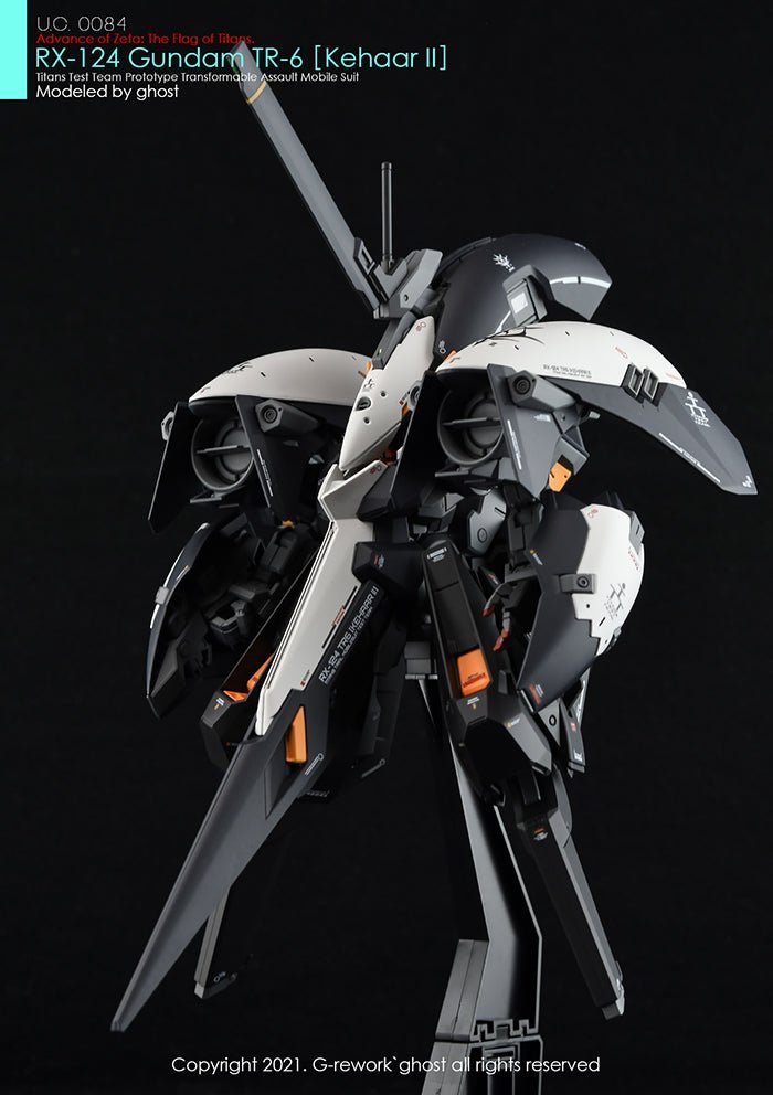 ガンプラ　RX-124 GUNDAM TR-6 (IKEHAAR II) ガンプラ RX-124 GUNDAM TR-6 (IKEHAAR II) P-Bandai: HGUC 1/144 RX