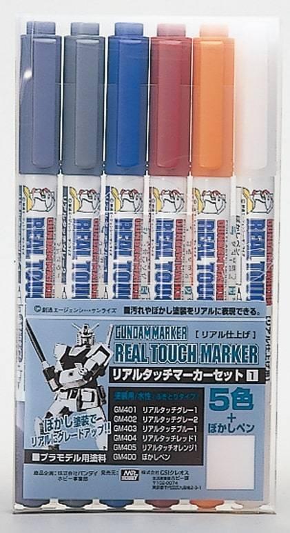 Gundam Marker Set - Real Touch Marker 1 (GMS 112) - Gundam Extra - Your BEST Gunpla Supplier