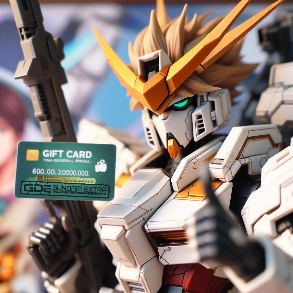 GundamExtra - Gift Card - Gundam Extra - Your BEST Gunpla Supplier