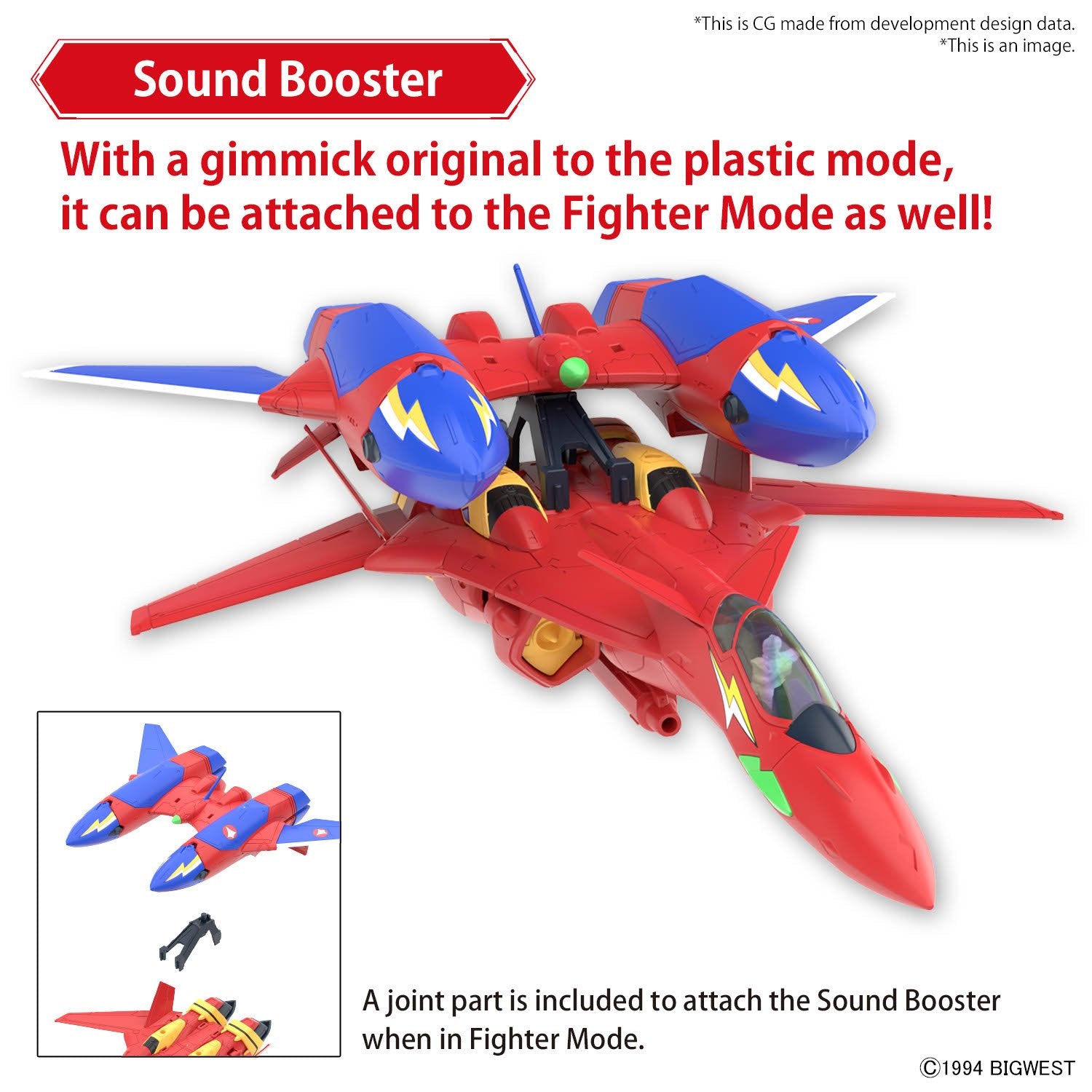 HG 1/100 VF - 19 CUSTOM FIRE VALKYRIE WITH SOUND BOOSTER - Gundam Extra - Your BEST Gunpla Supplier