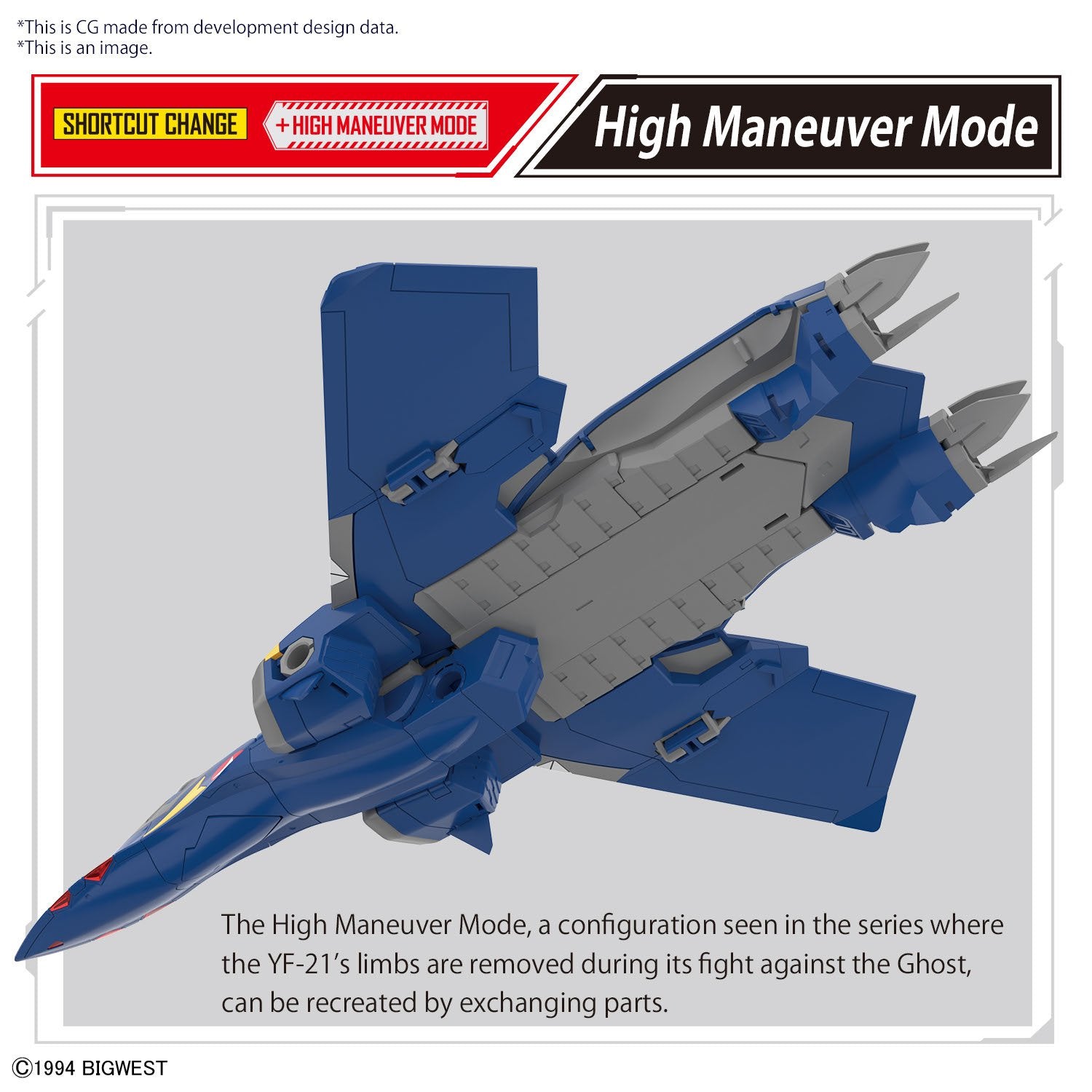 HG 1/100 YF - 21 Macross Plus - Gundam Extra - Your BEST Gunpla Supplier