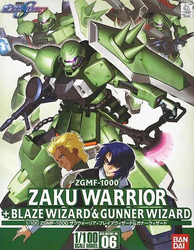 HGCE 06 Zaku Warrior + Blaze Wizard & Gunner Wizard 1/100 - Gundam Extra - Your BEST Gunpla Supplier