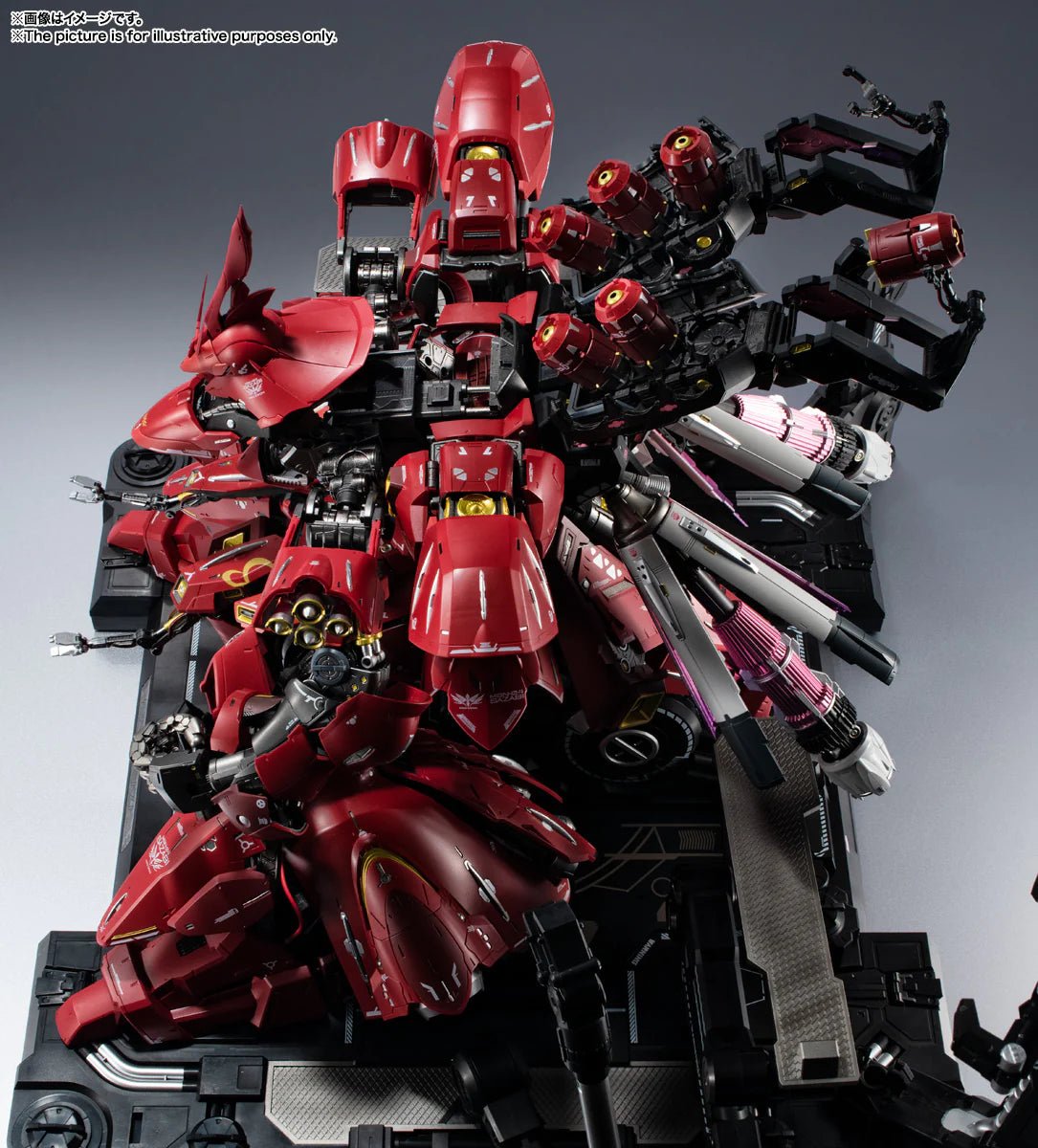 Metal Structure MSN - 04 SAZABI "Mobile Suit Gundam Char’s Counterattack" - Gundam Extra - Your BEST Gunpla Supplier