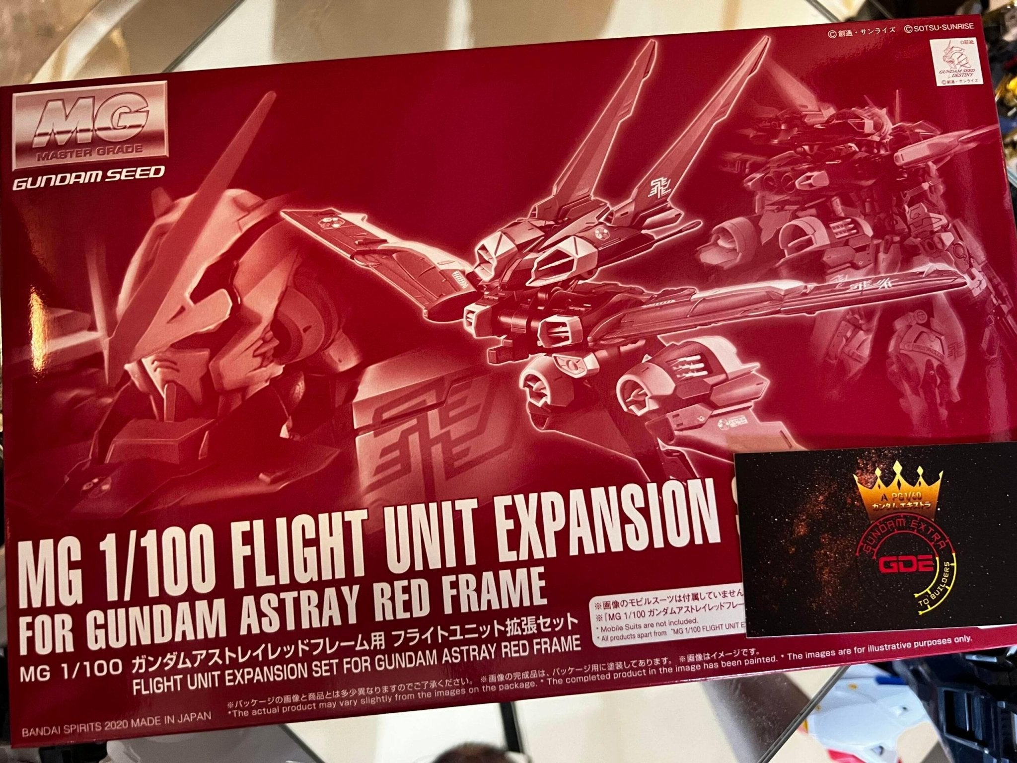 MG 1/100 GUNDAM ASTRAY RED FRAME FLIGHT UNIT - Gundam Extra - Your BEST Gunpla Supplier